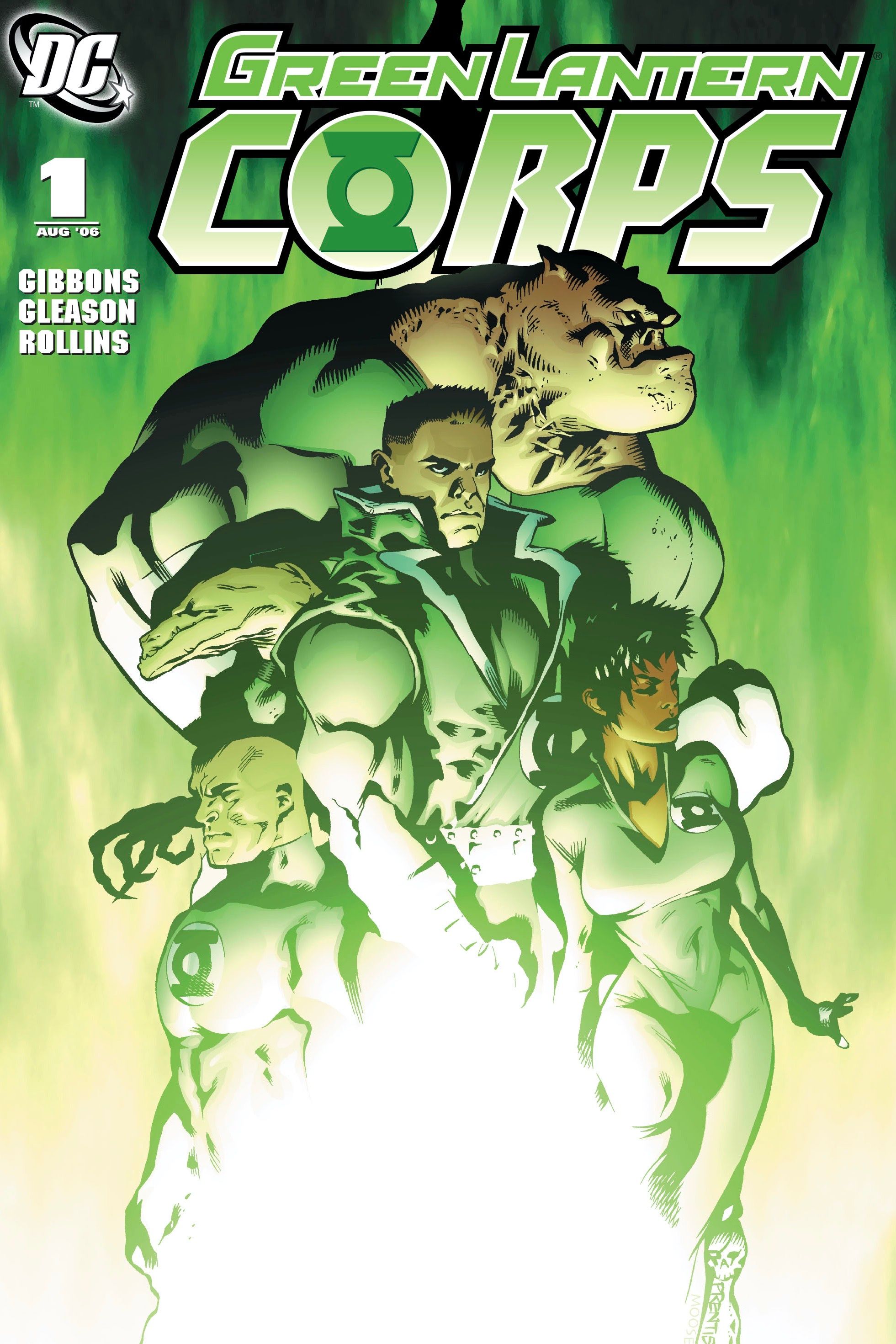 Green Lantern Corps Cover