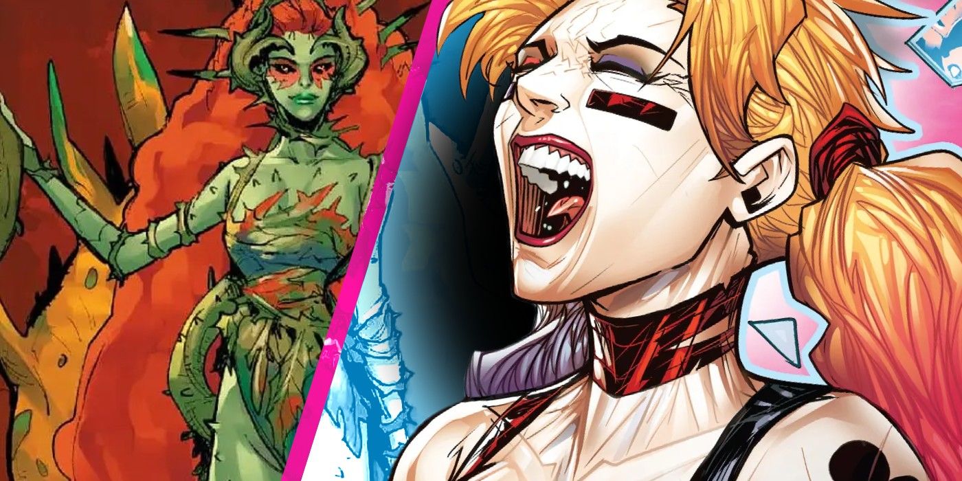 harley quinn poison ivy who laughs