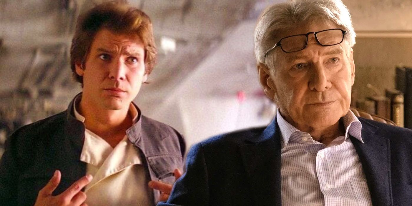 Harrison Ford Shrinking next to Han Solo