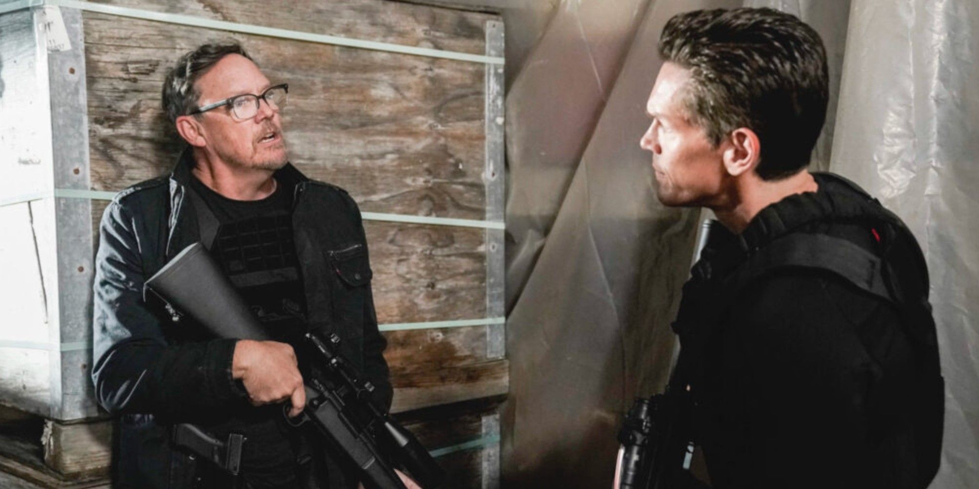 Harry and The Wolf working together in True Lies
