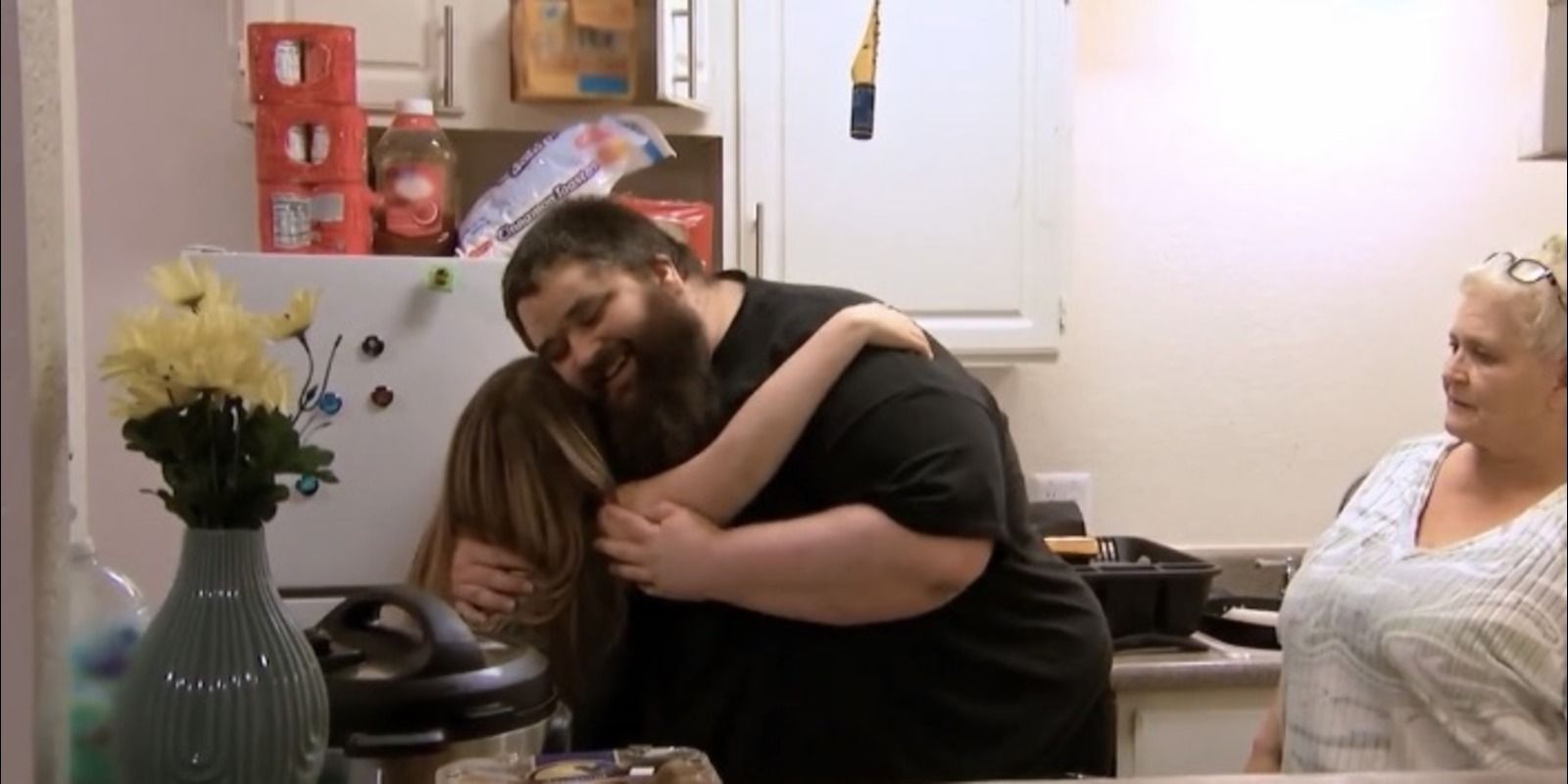 Chris Parsons hugging daughter Zoey on My 600-Lb Life