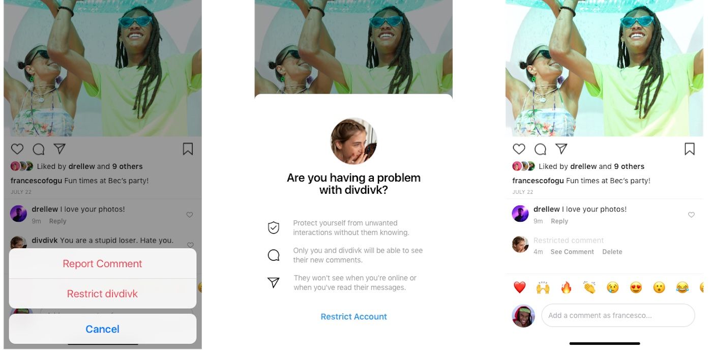 What Happens When You Restrict Someone On Instagram?