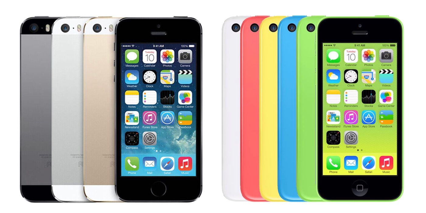 Semua warna iPhone 5s dan iPhone 5c