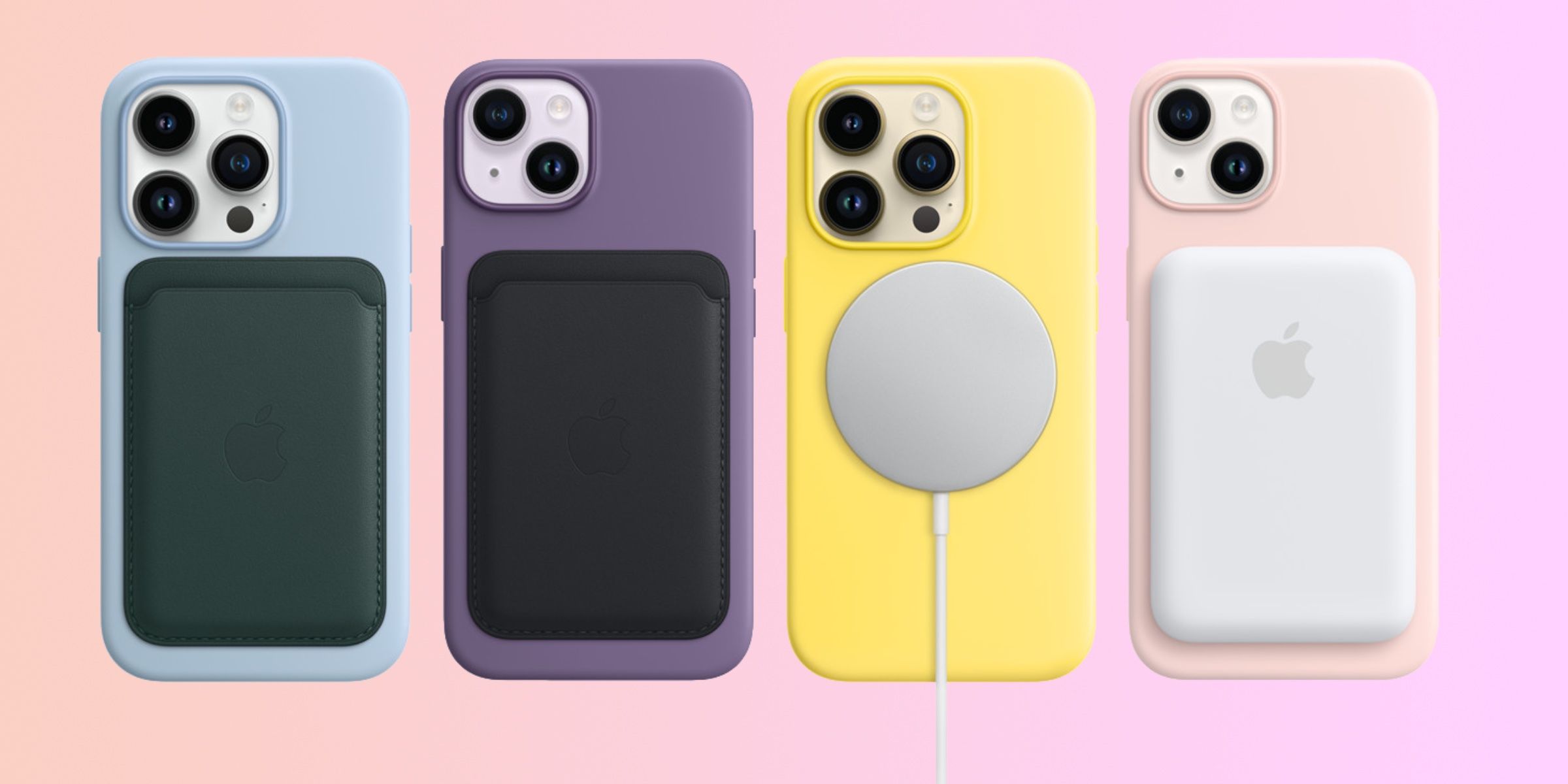 Apple's spring iPhone cases with MagSafe accessories.