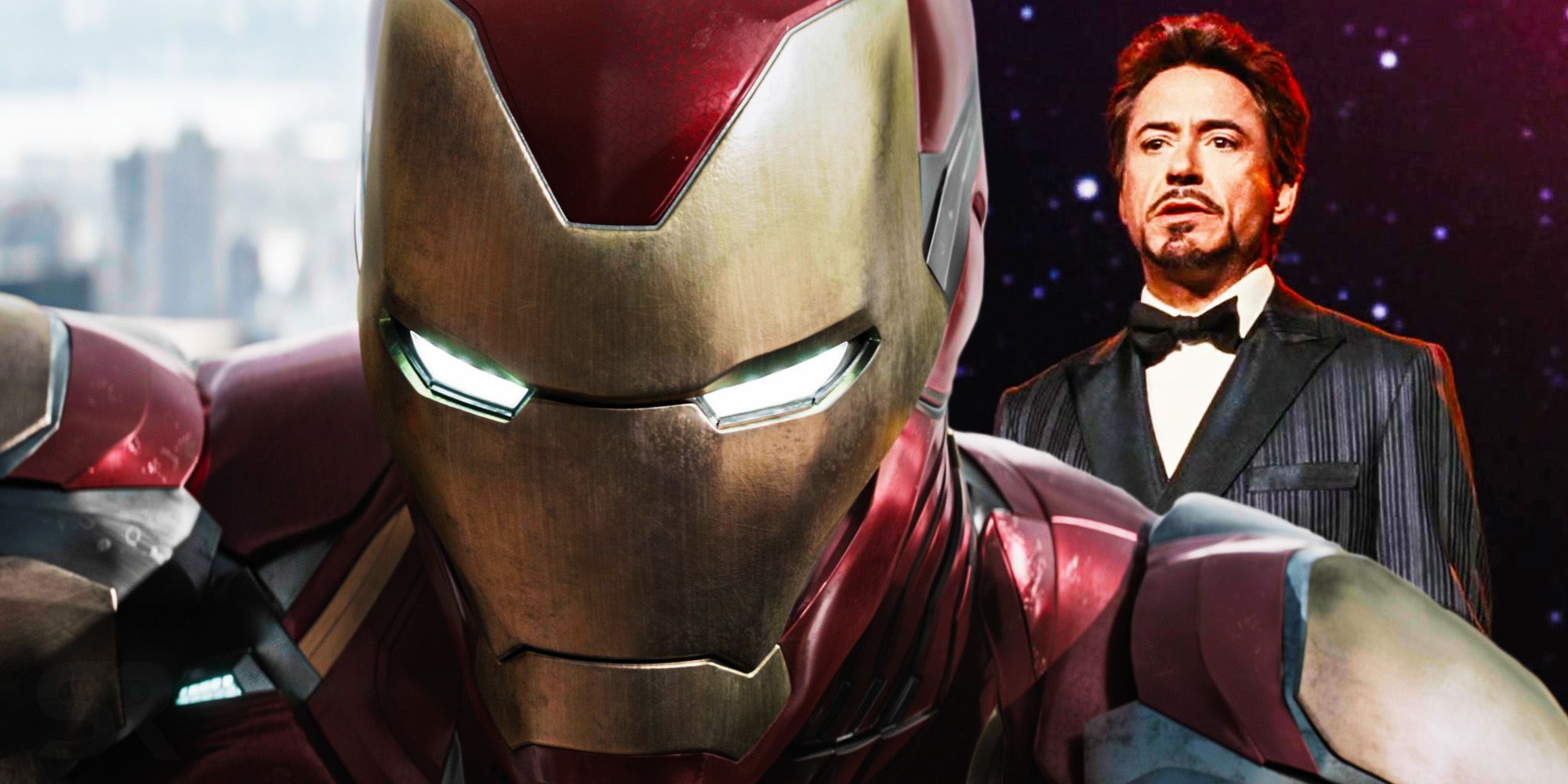 Iron man Tony Stark in suit