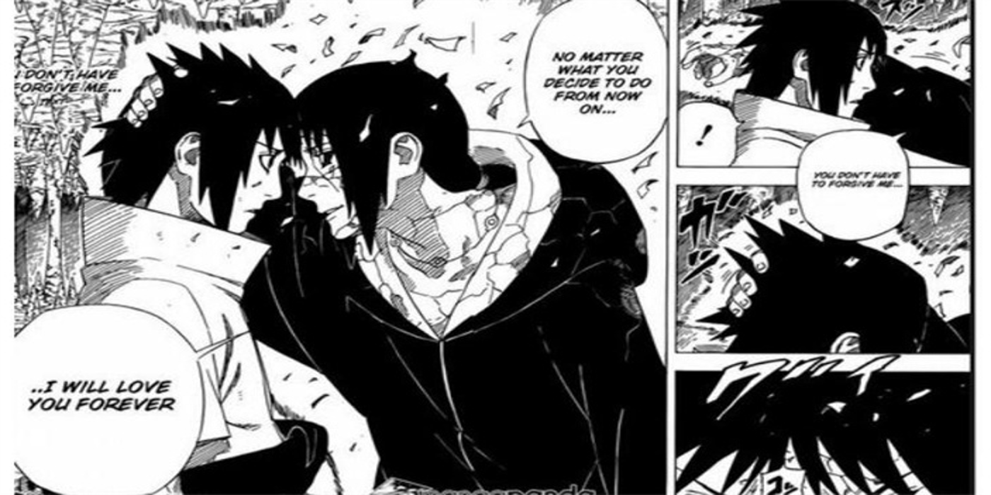 Naruto&rsquo;s Itachi Tells Sasuke He Loves Him