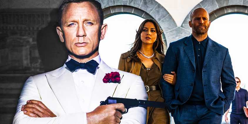 James bond Operation Fortune Aubrey plaza and Jason Statham