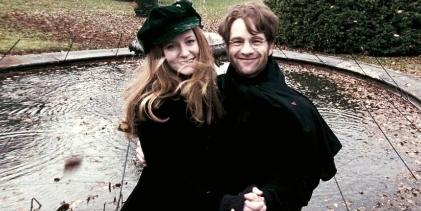 James and Lily Potter Dancing in the Picture in Harry Potter