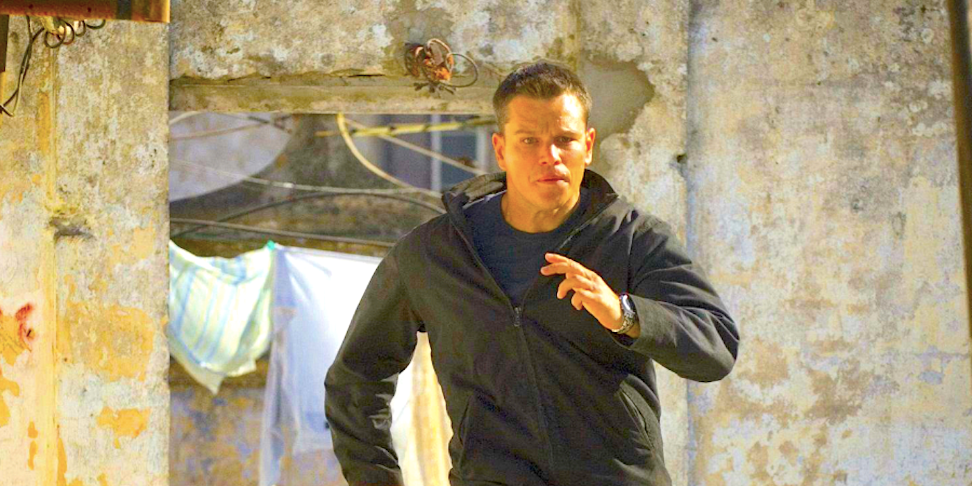 Jason Bourne chased through Tangiers in The Bourne Ultimatum