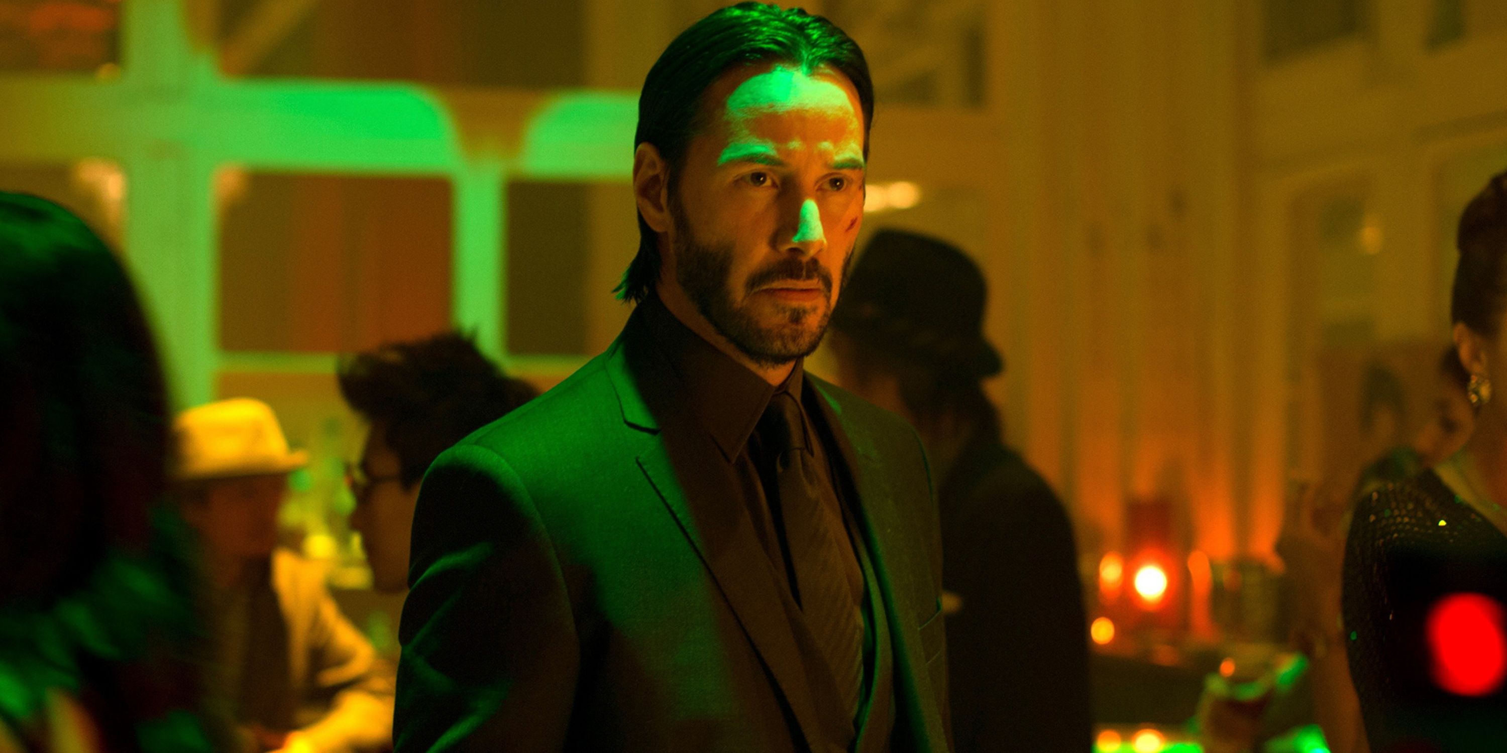 John Wick in the Continental bar in John Wick (2014)