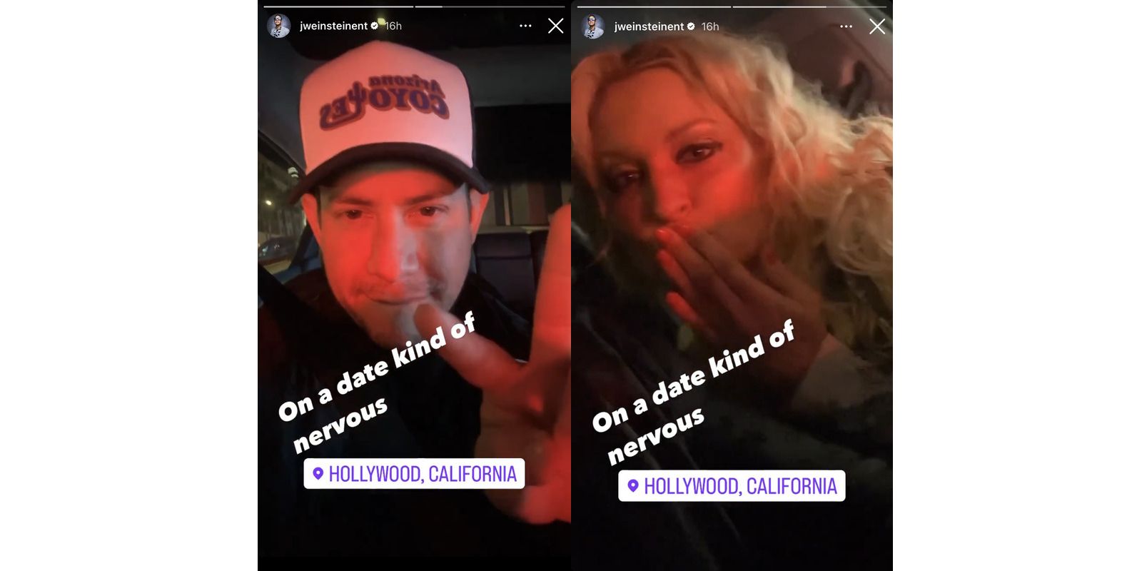 90 Day Fiancé stars Natalie Mordovtseva and Josh Weinstein on Instagram