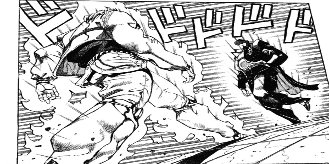 Dio Approaches Jotaro in JoJo&rsquo;s Bizarre Adventure