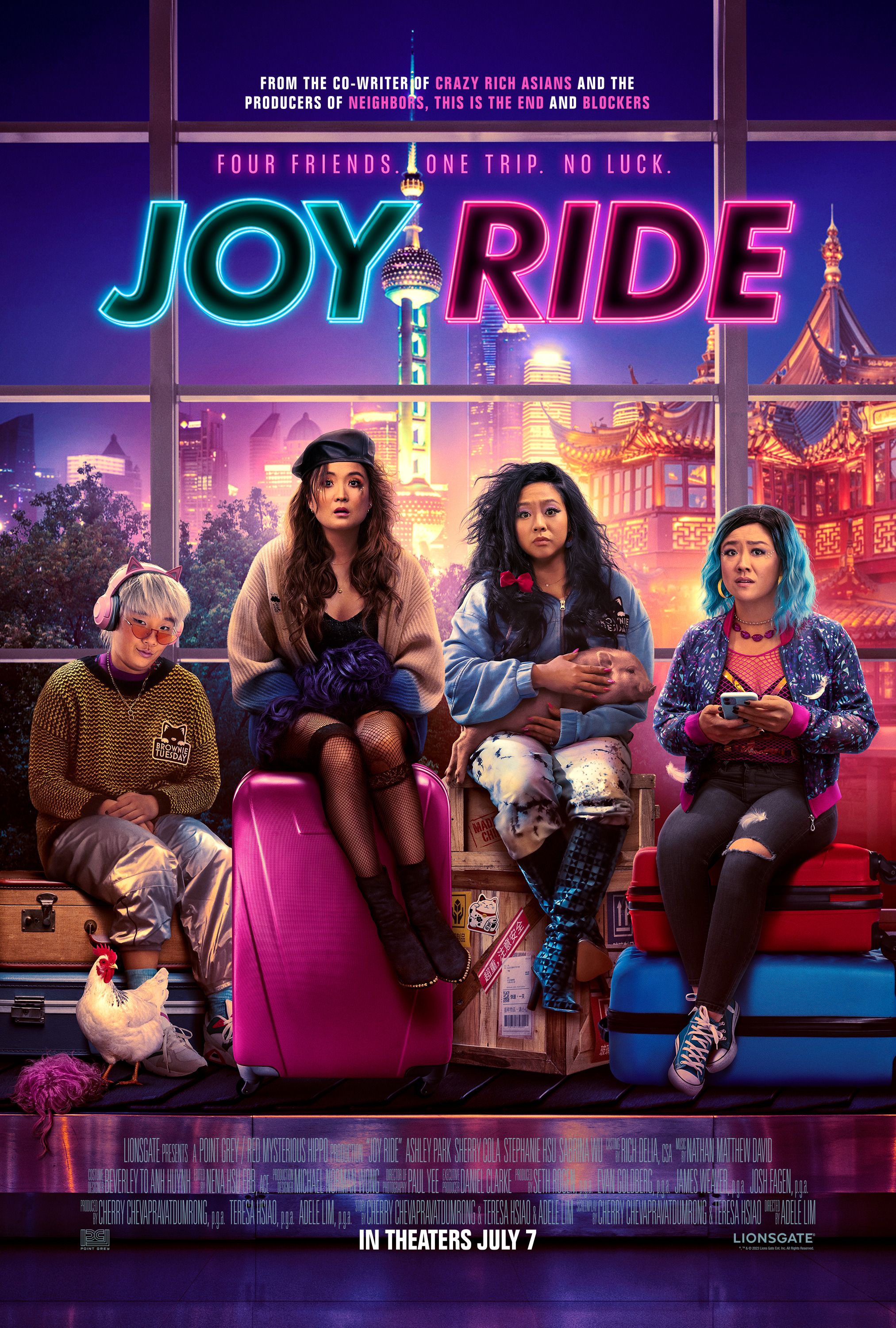 Joy Ride 2023 Movie Poster