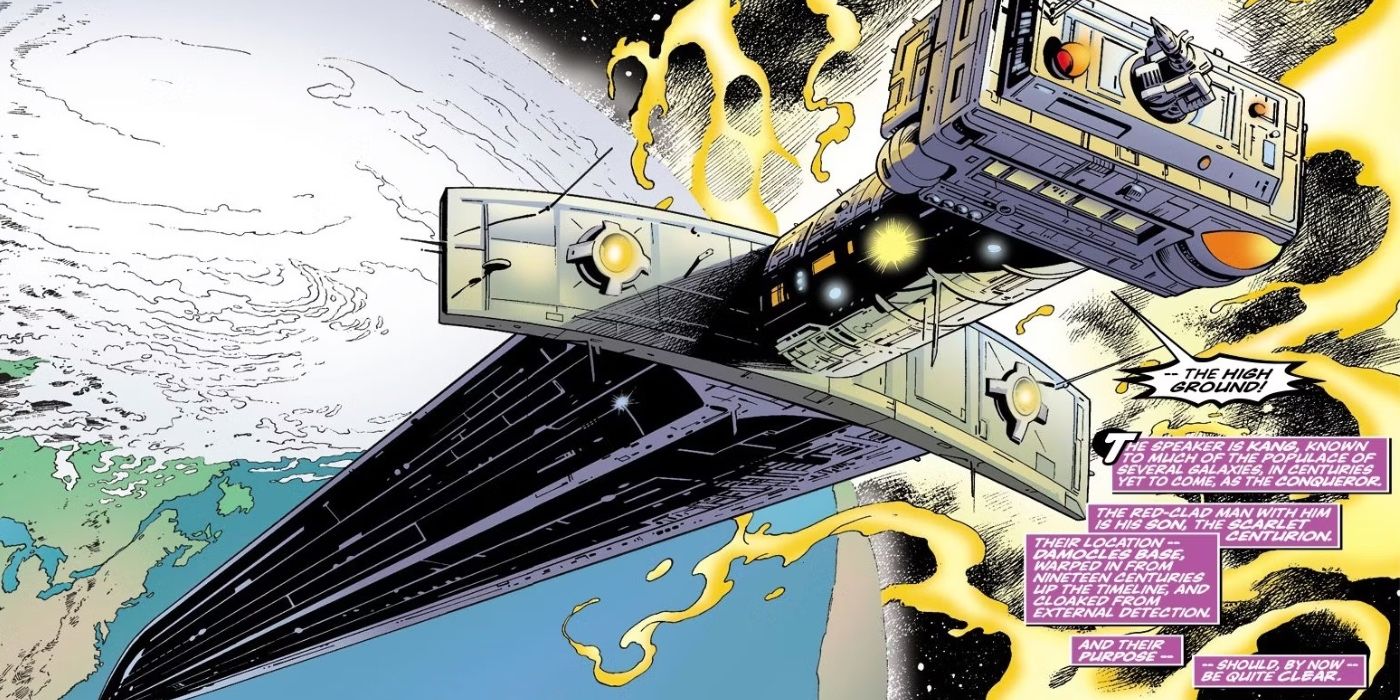 Kang’s Damocles Base in Marvel Comics