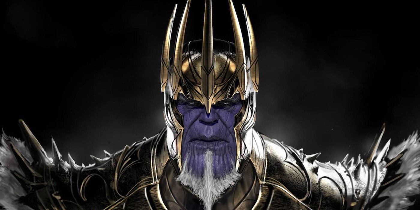 King Thanos at Avengers Campus Disneyworld