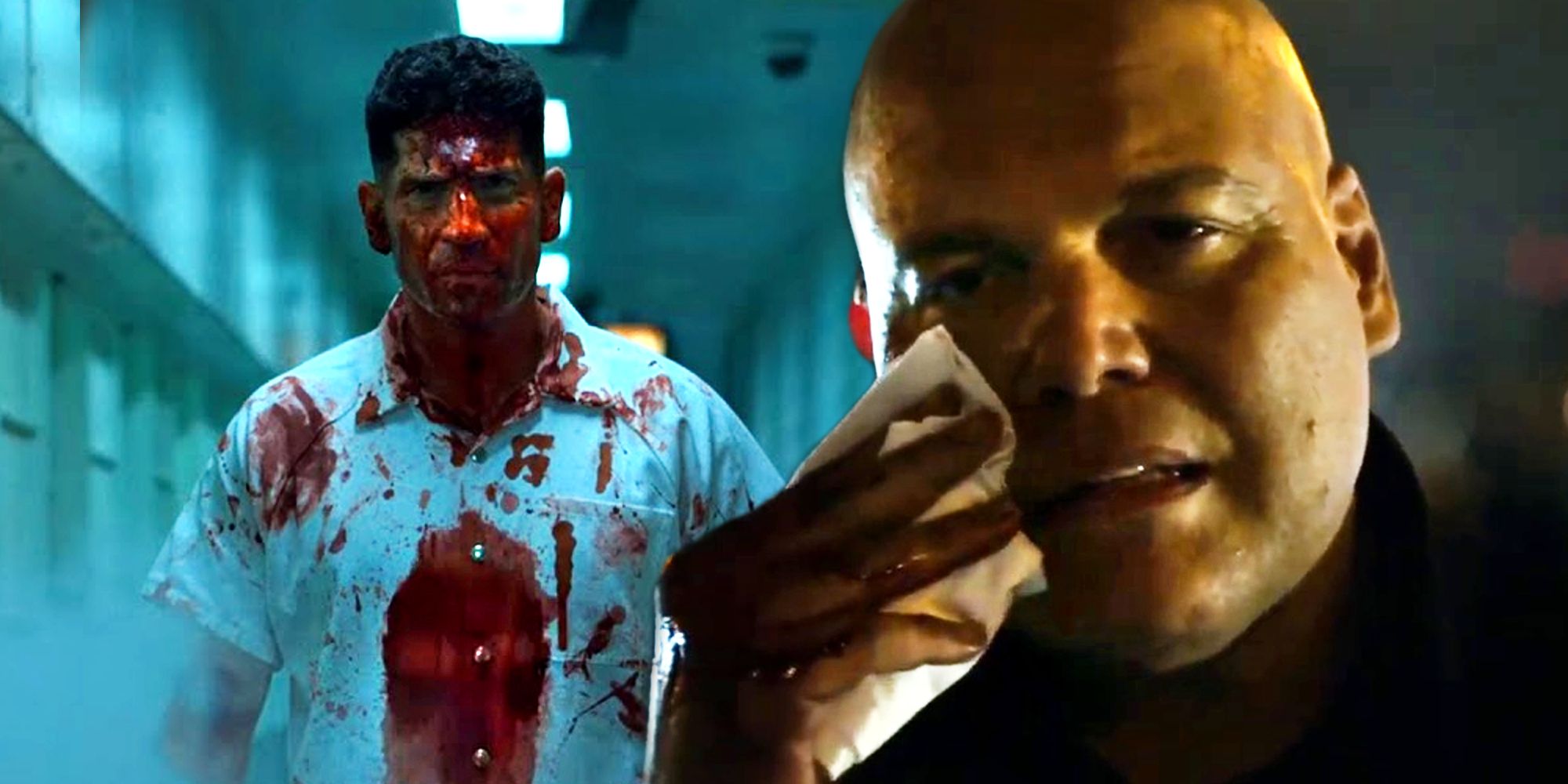 Los actos violentos de Kingpin y The Punisher en los programas de Netflix de Marvel