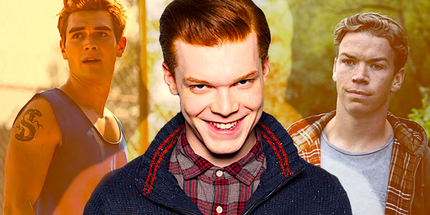 KJ Apa in Riverdale, Cameron Monaghan in Gotham, and Will Poulter in Heist