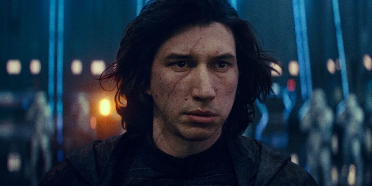 Kylo Ren on his ship in The Rise of Skywalker.