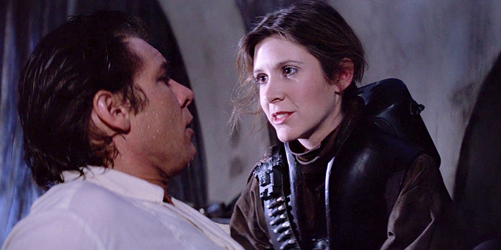 Leia saves Han in Return of the Jedi