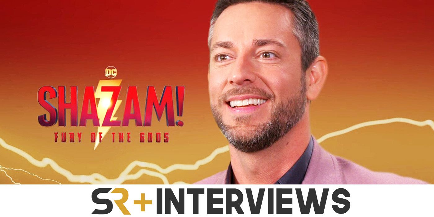 Zachary Levi And Shazam Fury Of Gods Cast Interview