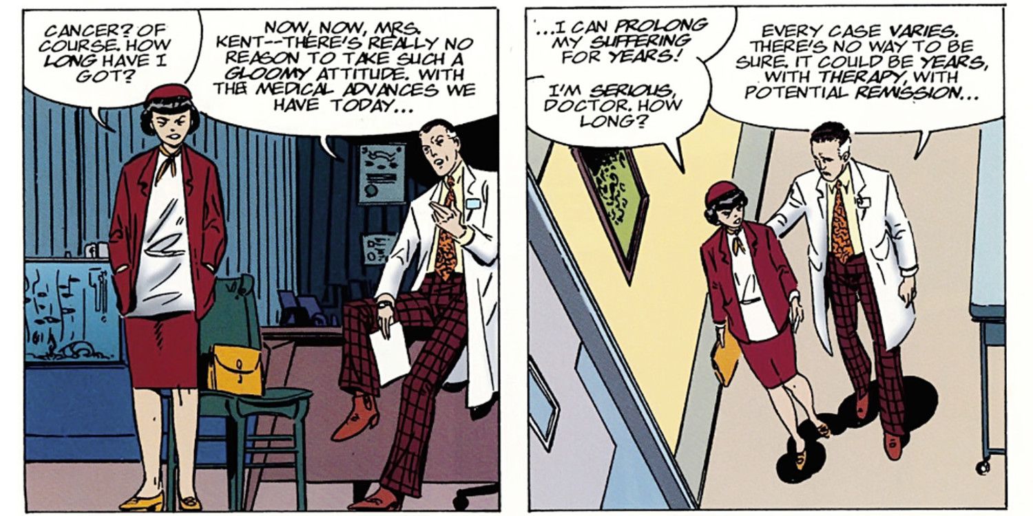 Lois Lane Cancer Diagnosis in Superman Batman Generations