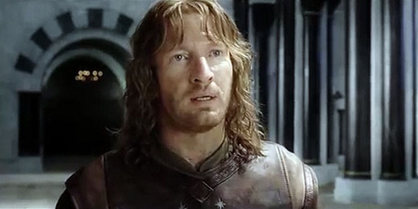 Faramir looks on in Lord of the Rings 
