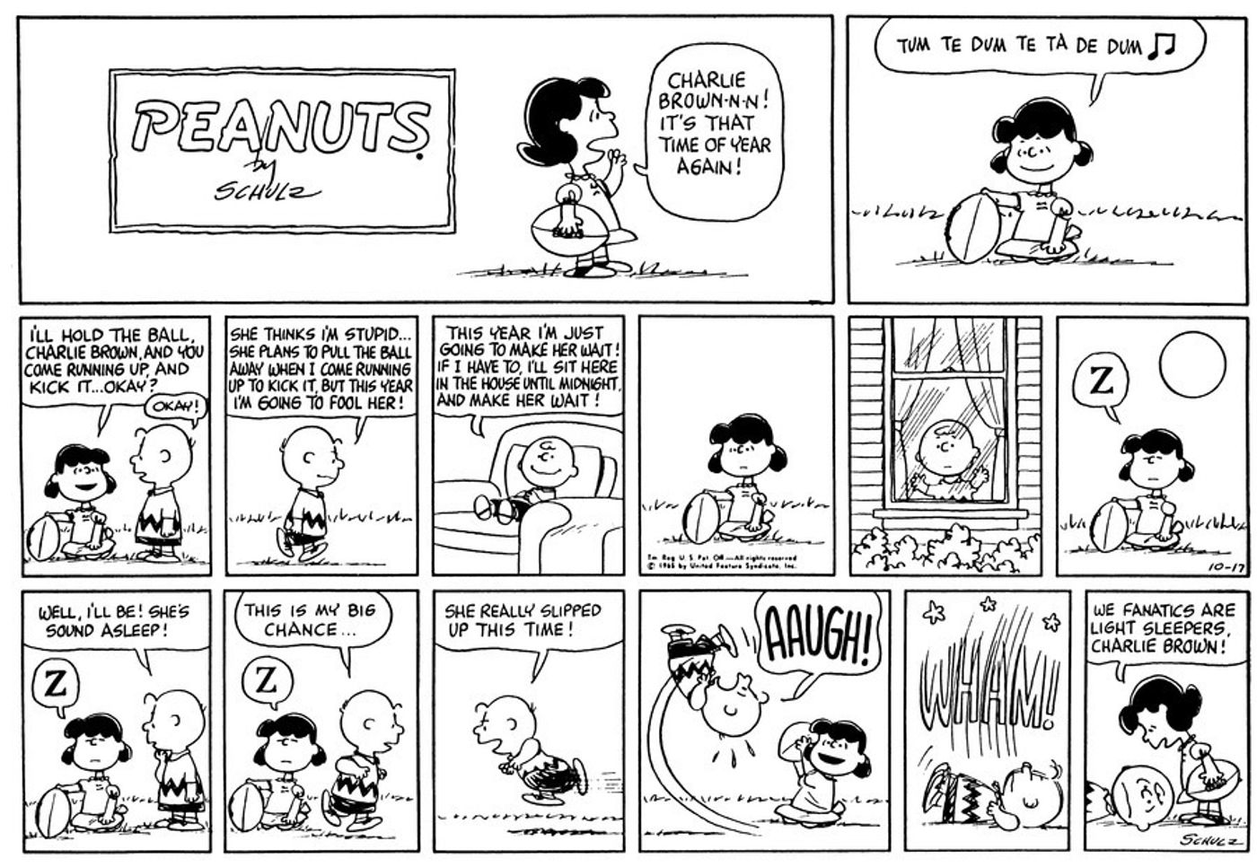 The 10 Best Charlie Brown & Lucy Football Gags - IMDb