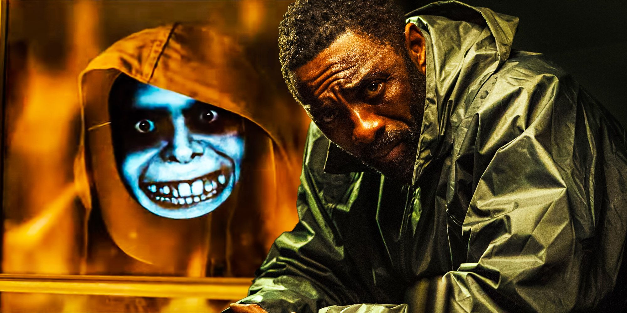 Idris Elba y la espeluznante máscara en Luther: The Fallen Sun
