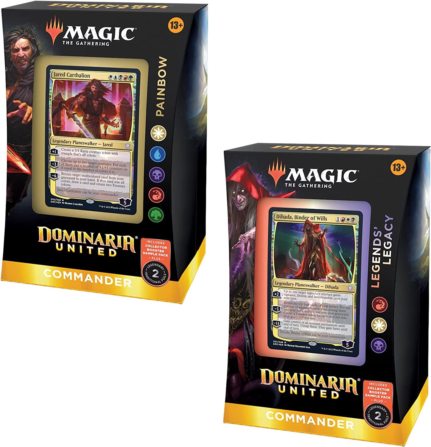 Magic The Gathering Dominaria United Commander Decks Bundle 1