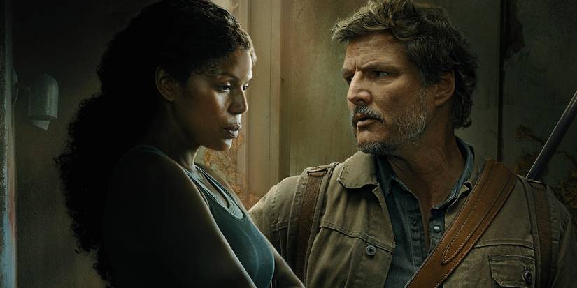 Marlene and Joel's character posters for HBO's The Last of Us