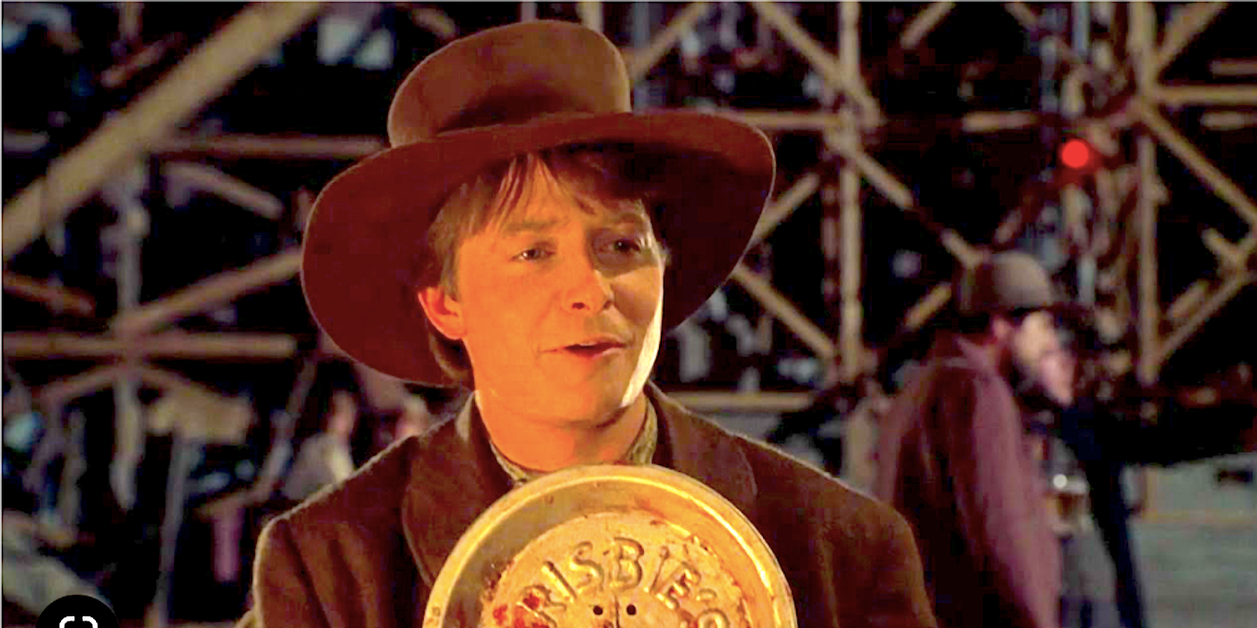 Marty McFly's Frisbee in Back to the Future Part III