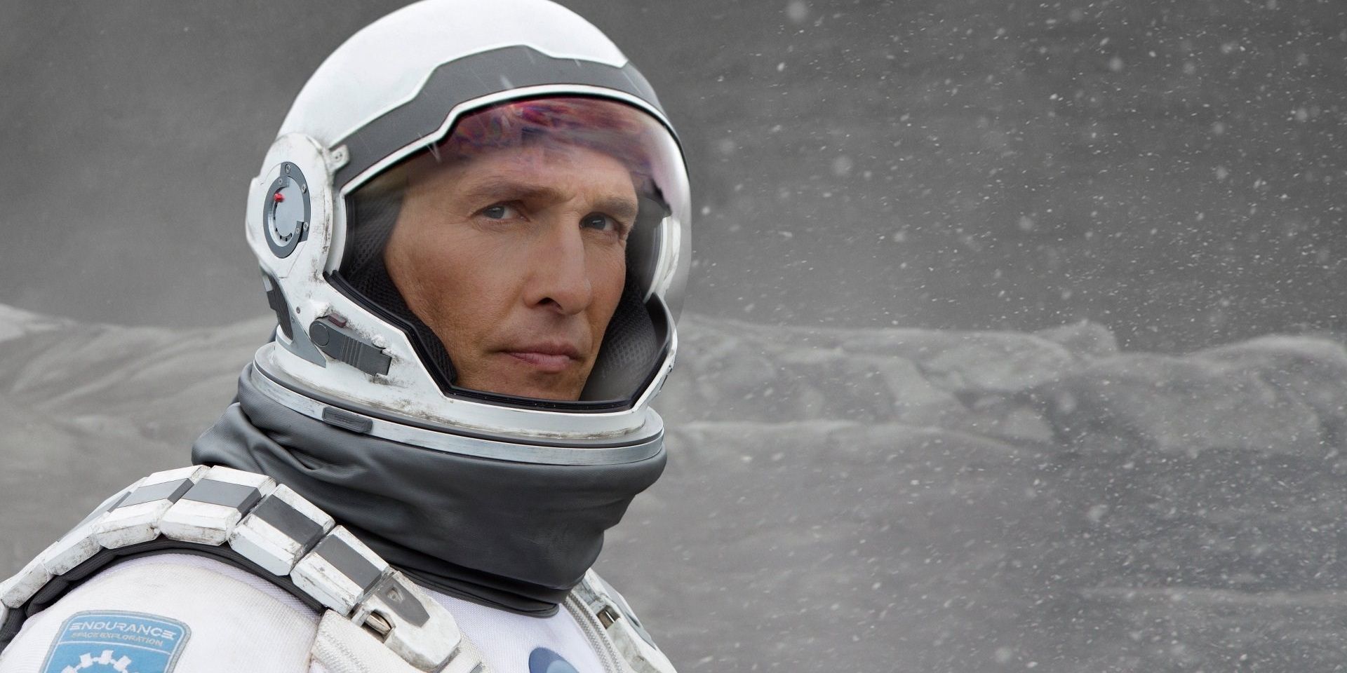 Matthew McConaughey as Joseph Cooper in a Space Suit in Interstellar
