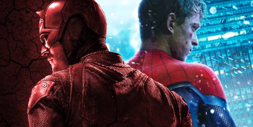 Peter Parker's Spider-Man & Matt Murdock Daredevil in MCU