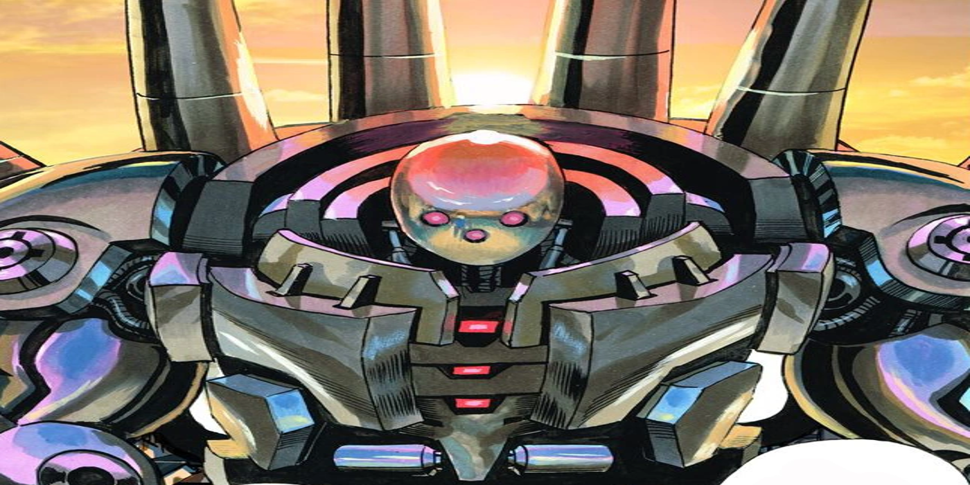 Caballero de metal de One-Punch Man.