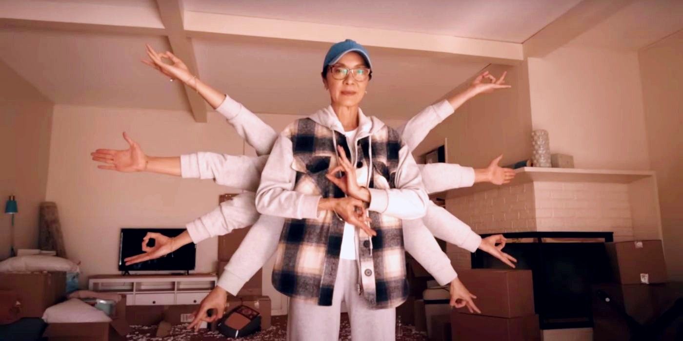 Michelle Yeoh with 10 arms in American Born Chinese show
