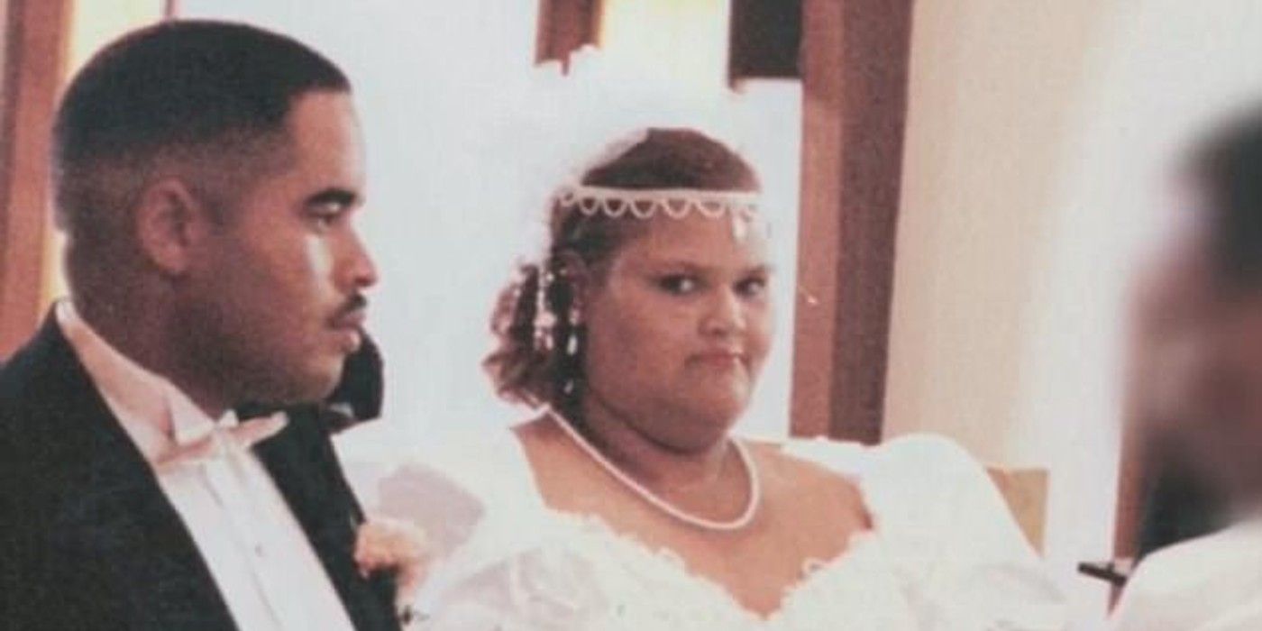 Milla Clark and Elroy from My 600-lb Life on their wedding day