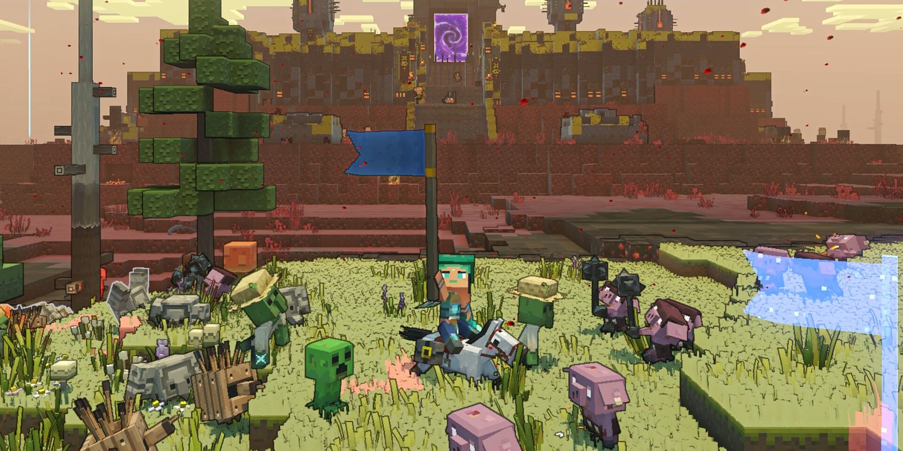 Minecraft Legends – Announce Trailer - Xbox & Bethesda Games Showcase 2022  