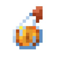 Minecraft Splash Potion of Fire Resistance