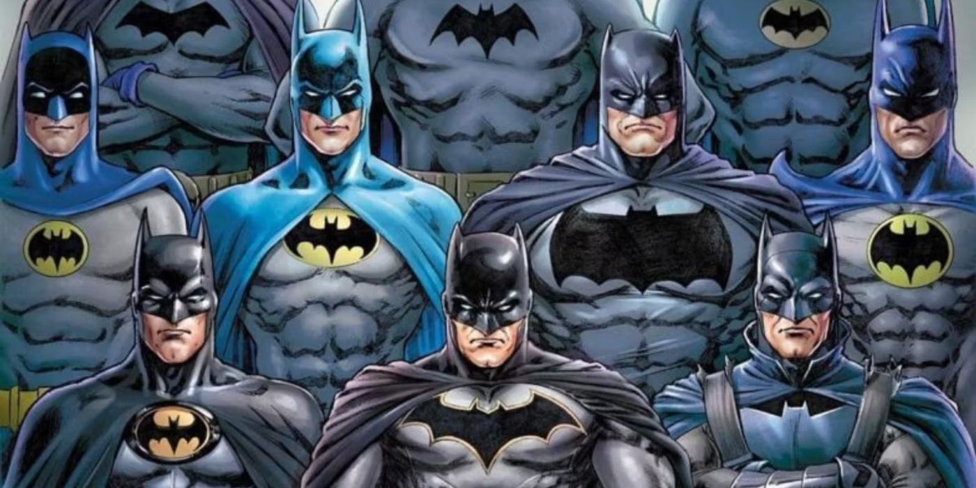 Multiple Batmen DC Comics
