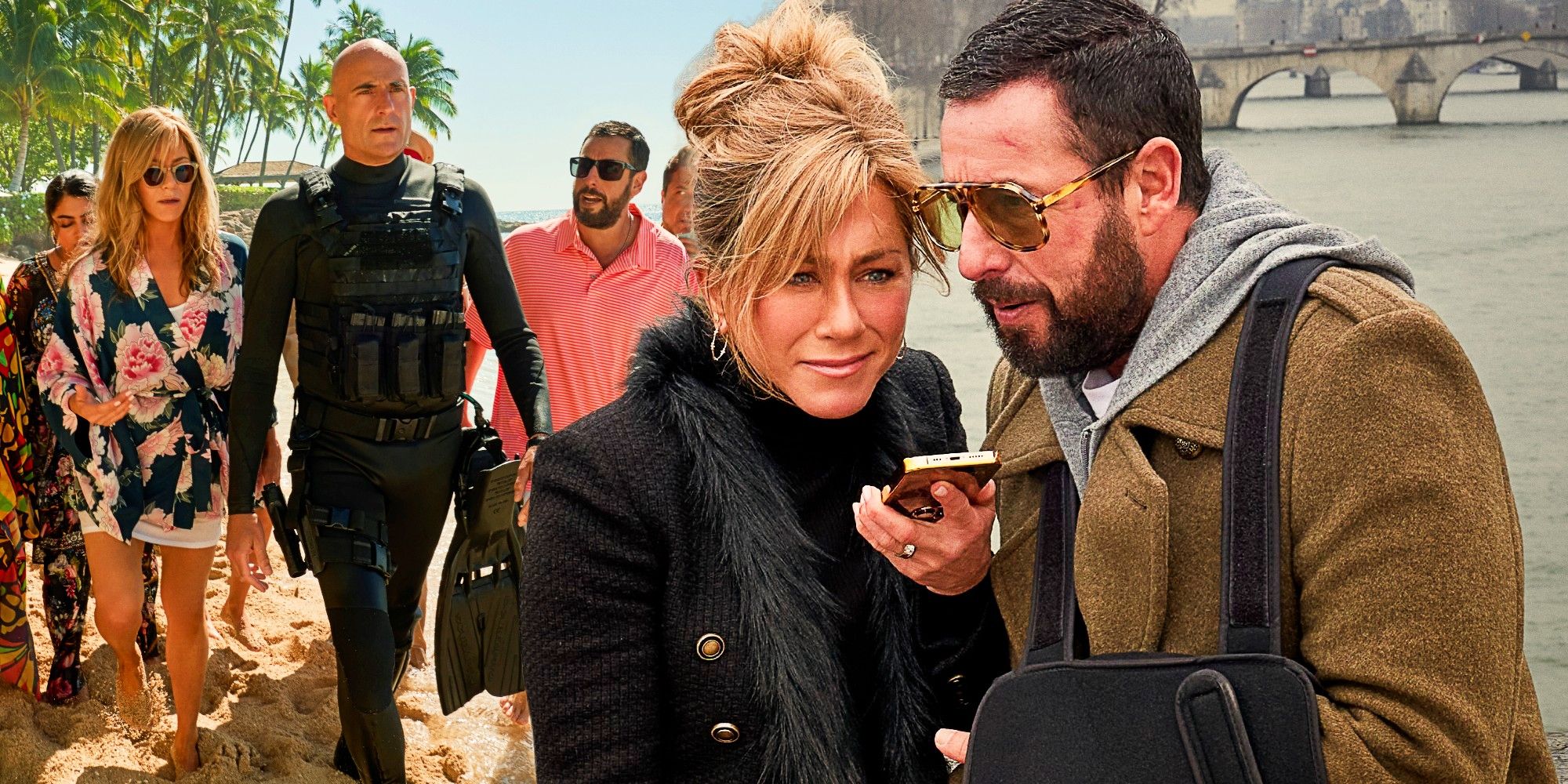 Jennifer Aniston 'could not stop dancing' on the set of Murder Mystery 2