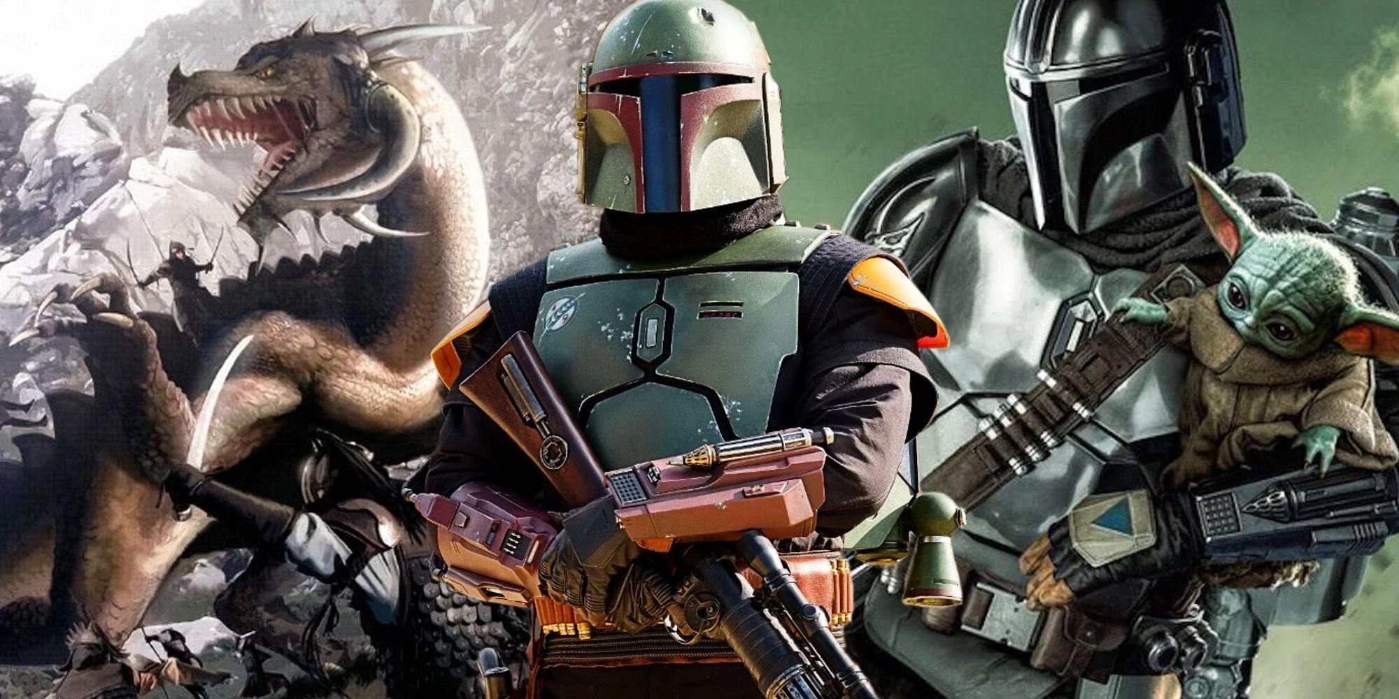 The Mandalorian S3's Mythosaur Plot Honors George Lucas' Boba Fett Debut