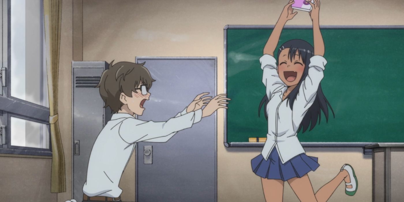 Nagatoro rouba o mangá do Senpai em Don't Toy With Me Miss Nagatoro