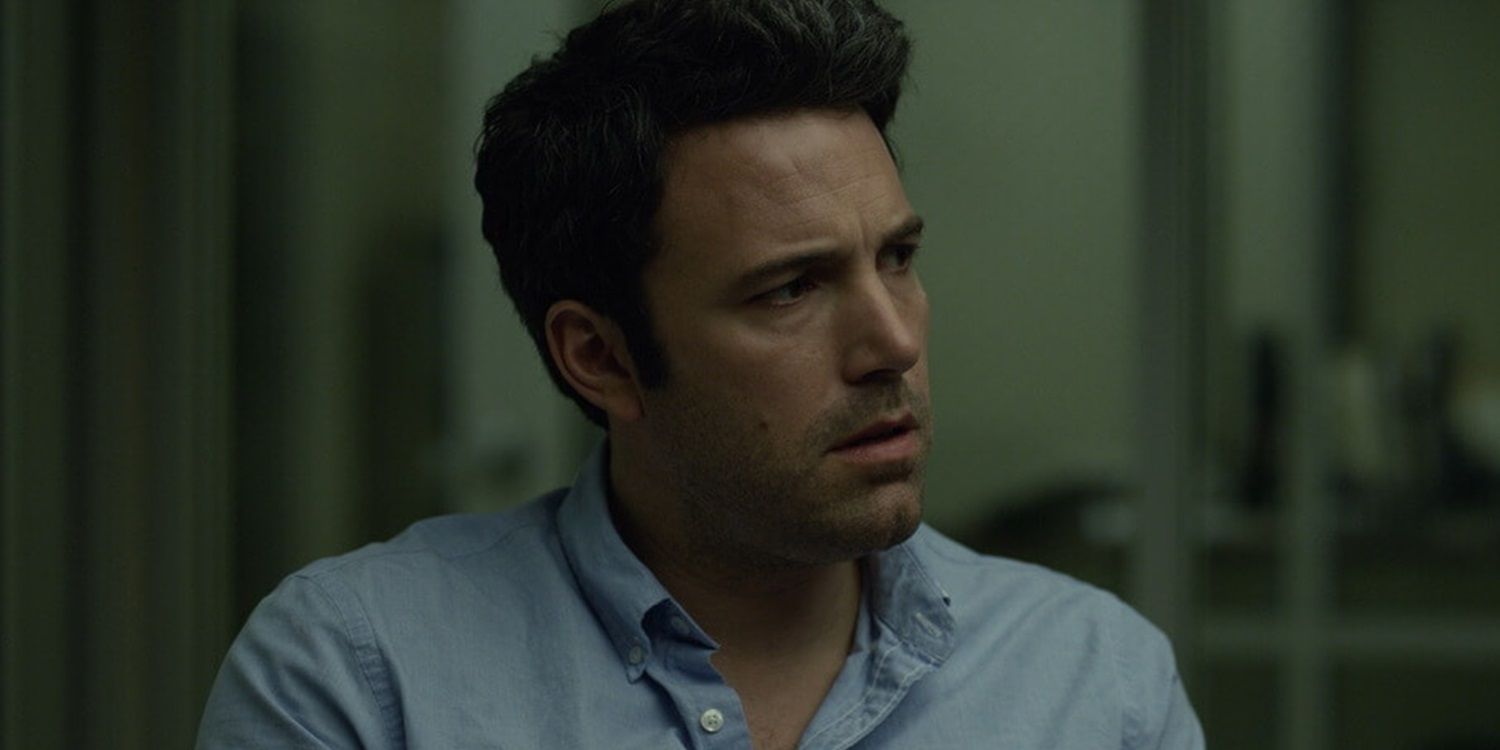 Nick looking concerned in Gone Girl