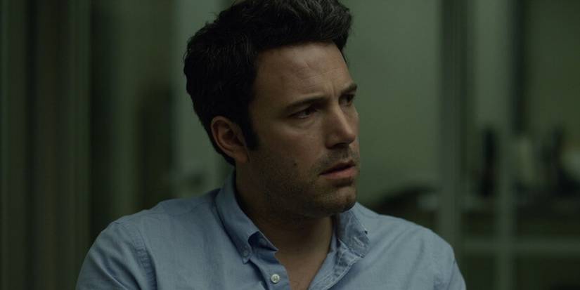 Nick looking concerned in Gone Girl