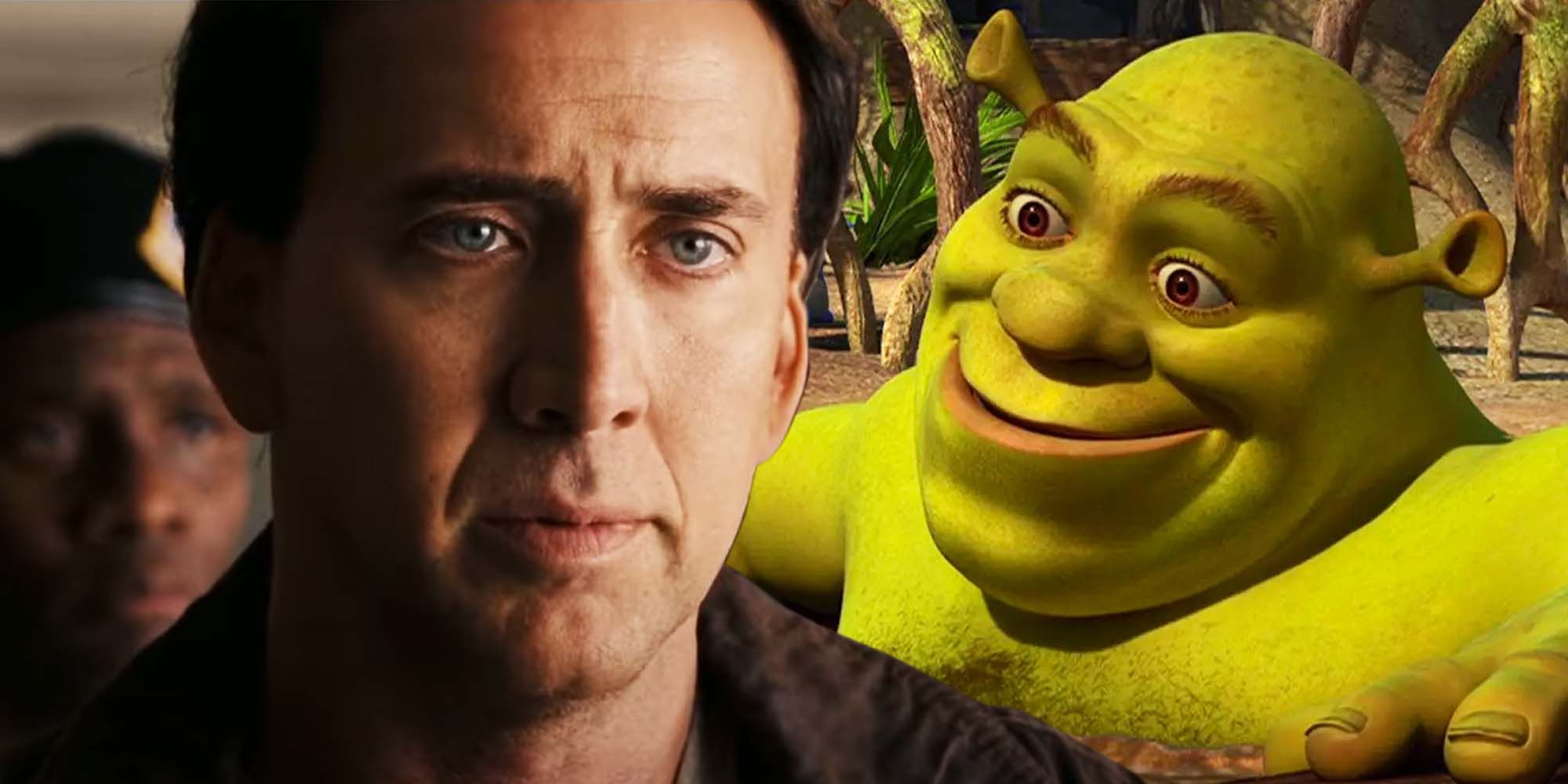 Nicolas Cage Shrek Role
