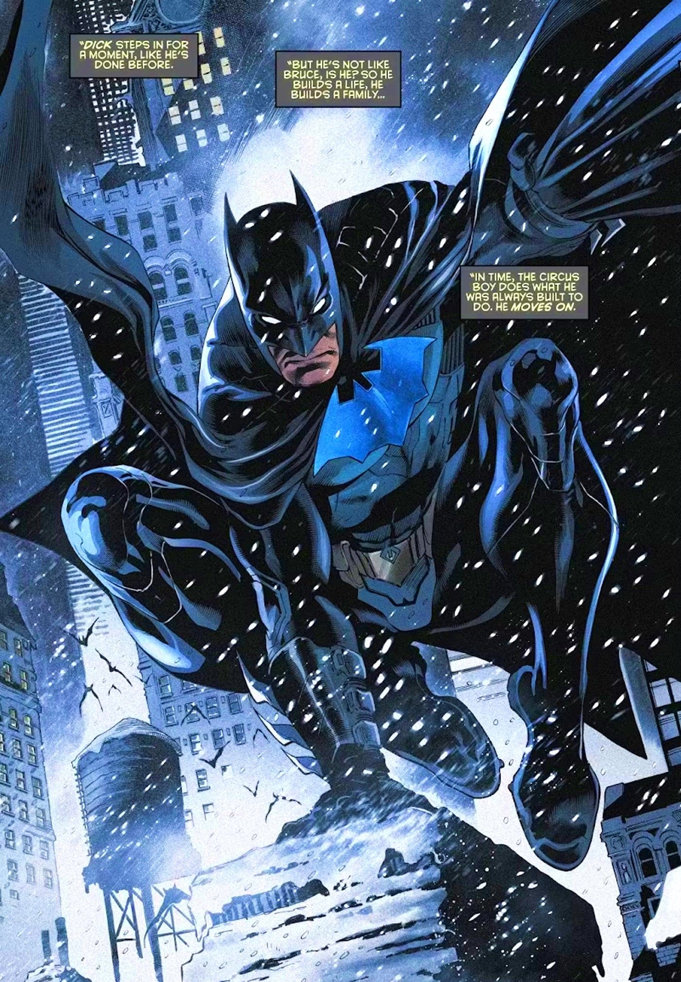 O futuro Batsuit de Nightwing faz uma mudança incrível no design de ...