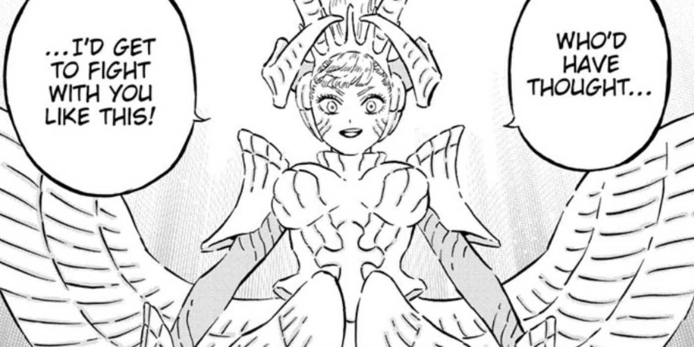 A mãe de Noelle, Acier, está de volta dos mortos como Paladino no capítulo 354 de Black Clover