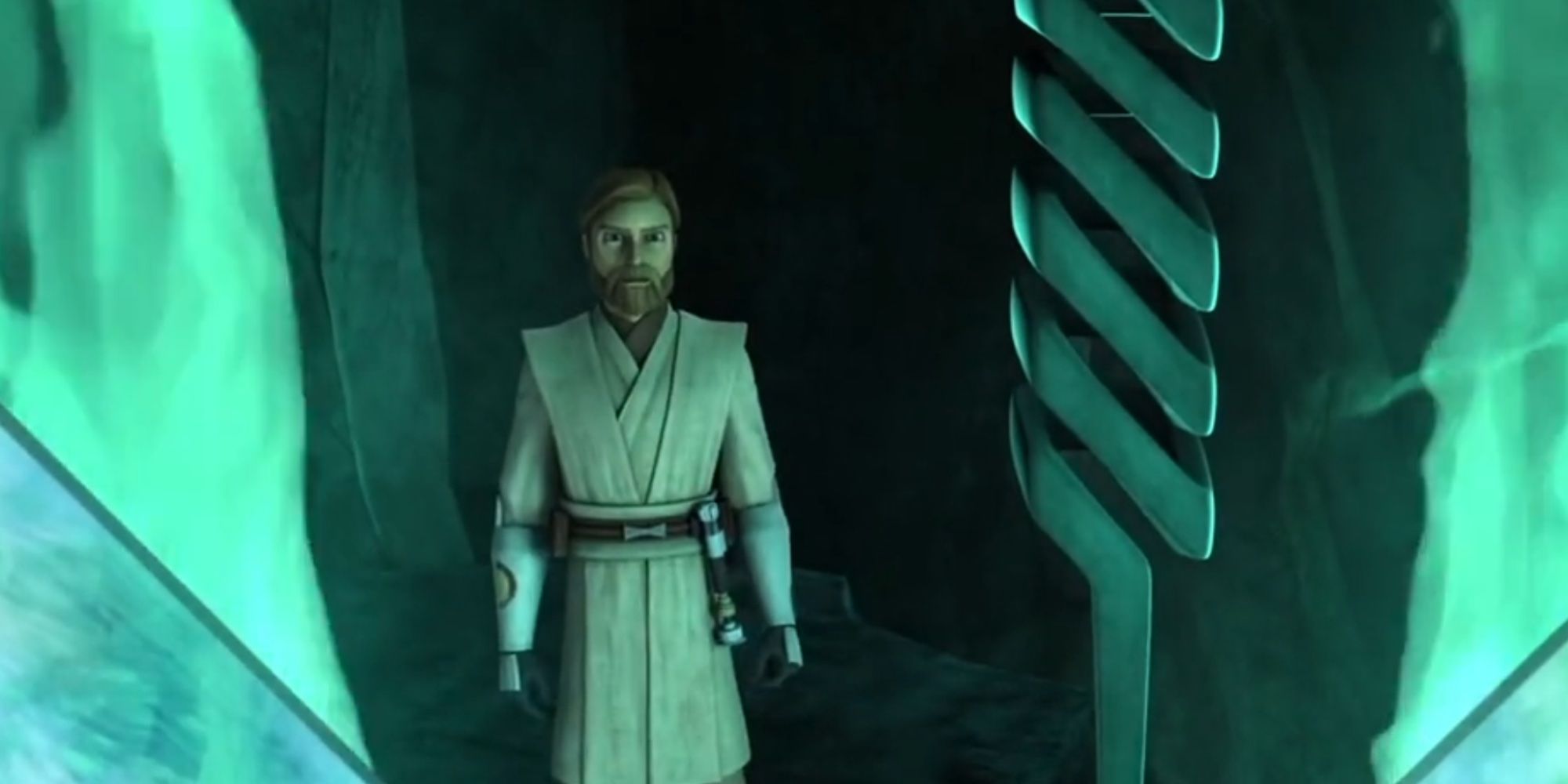 Obi-Wan Kenobi on Mortis in The Clone Wars.