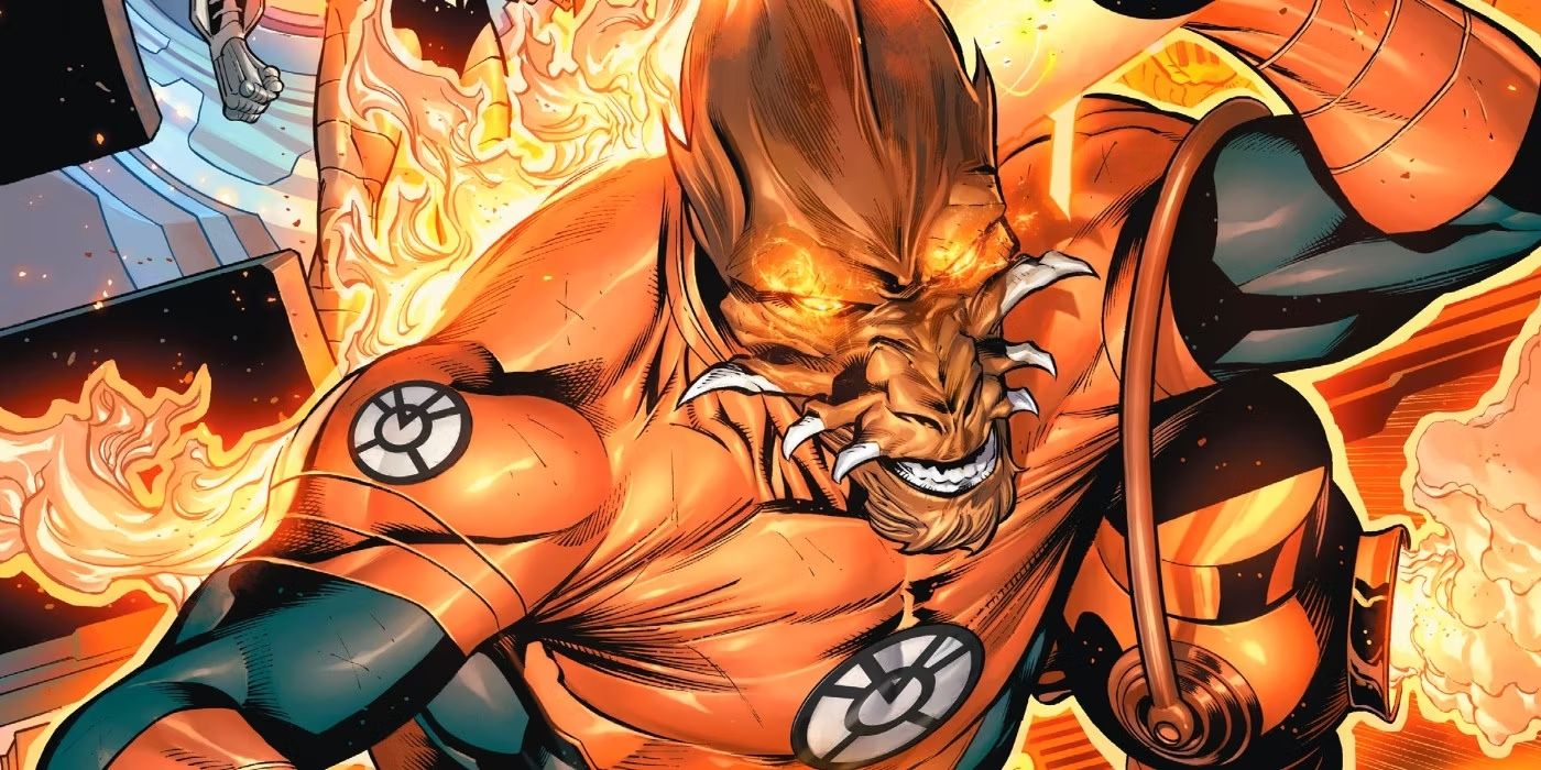 Orange Lantern Power Ring DC Comics