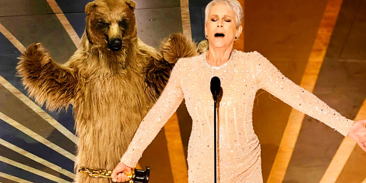 Oscars 2023 Jamie Lee Curtis Cocaine Bear